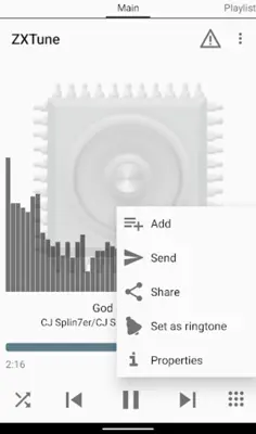 ZXTune - Chiptunes player android App screenshot 8